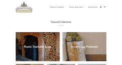 Desktop Screenshot of decorativelogs.co.uk